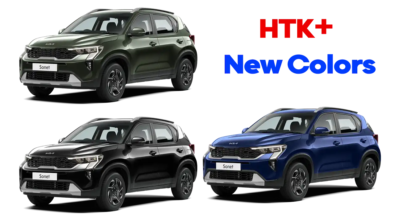 Kia Facelift HTK+ 2024 3 नए रंग के साथ; All Features Revealed