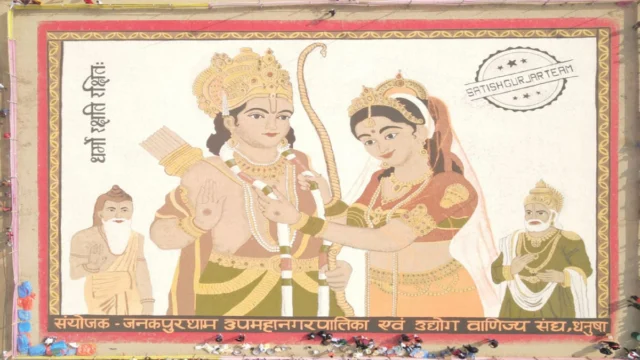 ram sita painting