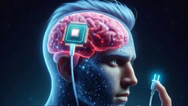 chip implant inside brain