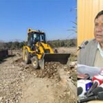 मसूरी-देहरादून विकास प्राधिकरण की सख्ती, 125 बीघा भूमि पर की जा रही अवैध प्लॉटिंग पर चला एमडीडीए का बुलडोजर