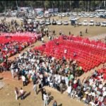 ये कांग्रेस का शक्ति प्रदर्शन या फ्लॉप शो ? भाजपा ने उठाए सवाल