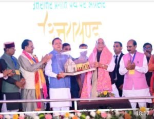 धामी बने ‘धुरंधर’, उत्तराखंड विकास की राह पर अग्रसर: राजनाथ सिंह