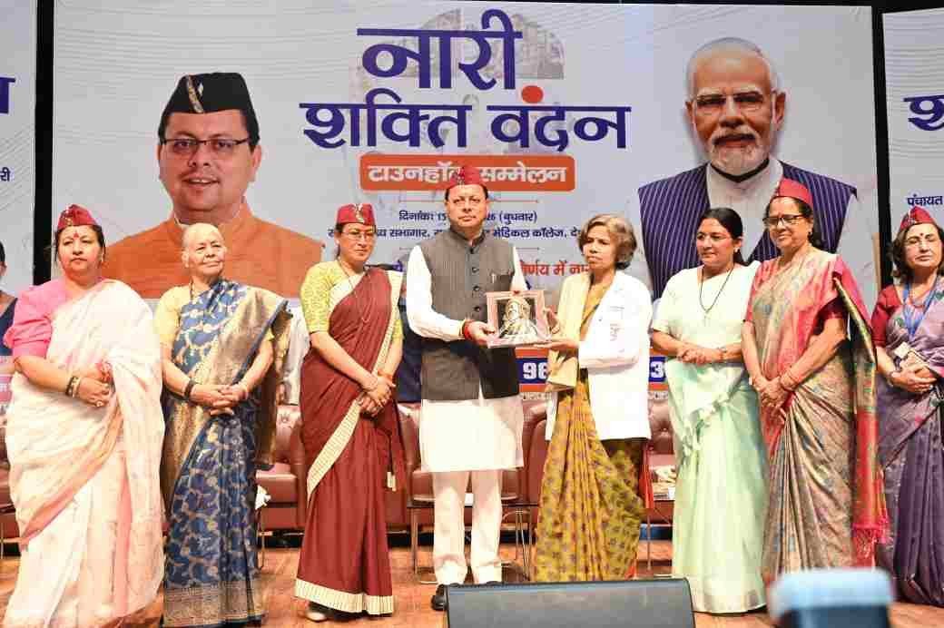 नारी शक्ति वंदन अधिनियम, महिला सशक्तिकरण की दिशा में युगांतकारी कदम : सीएम धामी