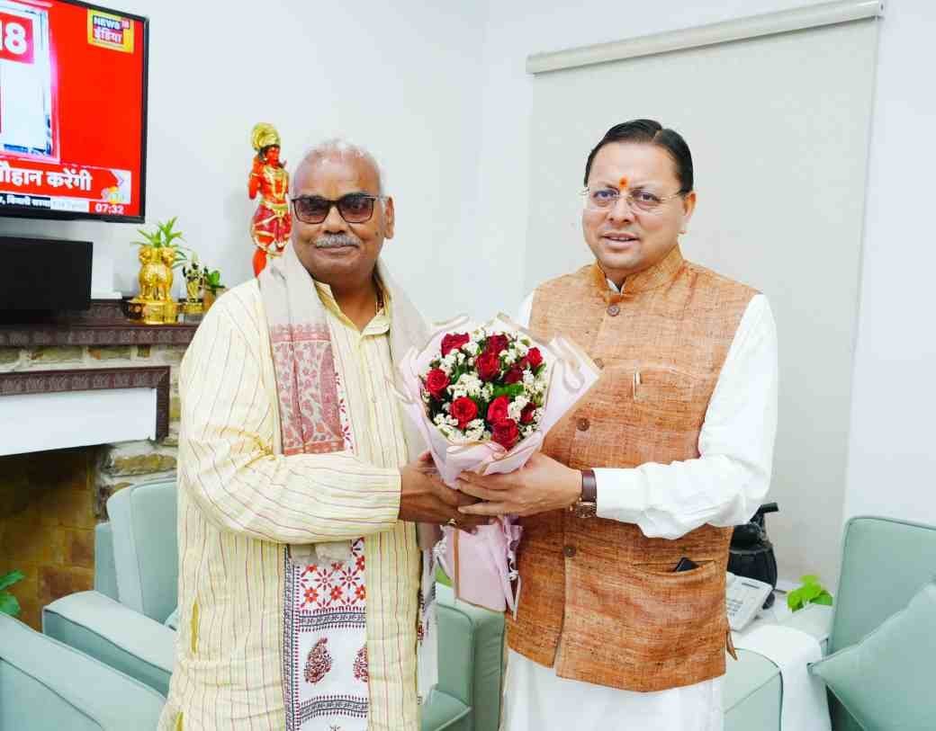 सीएम धामी से मिले राजस्थान के शिक्षा एवं पंचायती राज मंत्री, कई मुद्दों पर हुई बातचीत